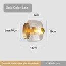 GobekUsa Bauhaus Glass E14 Wall Lamp for Living Room, Hallway, Stair Ceiling