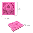 GobekUsa Lace Embossing Mold for Fondant, Chocolate, and UV Resin Crafts
