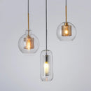 GobekUsa Ball Glass Pendant Light Modern Kitchen Dining Living Room Fixture
