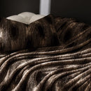 GobekUsa Cosy Faux Rabbit Plush Blanket in Milk Velvet for Single Sofa Decoration & Napping