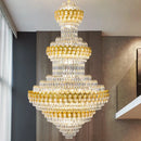 GobekUsa Deluxe Crystal Chandelier for Chic European Villa Living Room & Hotel Luxury