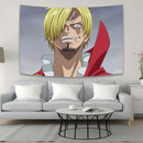 GobekUsa Anime One Piece Character Canvas Tapestry for Bohemian Wall Decor