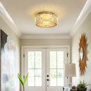 GobekUsa Crystal LED Ceiling Chandelier Light Circle Design Indoor Lighting