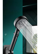 GobekUsa High Pressure 5 Modes Round Shower Head Set for Bathroom Accessories