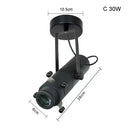 GobekUsa Dimmable LED Track Light: 20W/30W Spotlight for Museum Art Gallery Exhibition