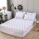 GobekUsa Golden Feather Fitted Sheet Set: 120/150/180Cm + 2 Pillowcases