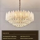 GobekUsa Crystal Chandelier: Modern Elegance for Living Room, Bedroom - High-End Luxury Lighting