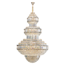 GobekUsa Crystal Villa Chandelier: Luxe European Duplex Hall Lighting - Elegant Living Room Decor