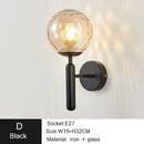 GobekUsa Iron LED Sconce Lamp for Modern Bedroom and Living Room Lighting
