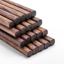 GobekUsa Healthy Wood Chopsticks Set for Sushi, Reusable Household Tableware