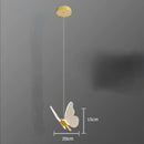 GobekUsa Butterfly LED Pendant Light for Bedroom and Living Room Decor
