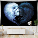 GobekUsa Boho Wildlife Tapestry Wall Hanging Psychedelic Home Decor