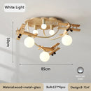 GobekUsa Airplane Chandelier Light for Nursery Room Kid's Bedroom Ceiling LED E27