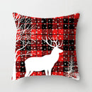 GobekUsa Christmas Cushion Cover 45x45cm Xmas Pillowcase for Sofa - Happy New Year 2023