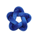 GobekUsa Knot Blue Star Ball Pillow Set | Handmade Soft Cushions for Home Office