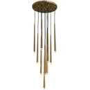GobekUsa Gold Led G9 Pendant Chandelier for Modern Villa Stairs & Home Decor