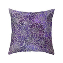 GobekUsa Blue Purple Polyester Pillow Case Throw Pillow Cover for Home Office Bedroom Sofa