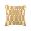GobekUsa Daisy Floral Geometric Embroidery Pillowcase, Soft Comfortable Home Decor Cover