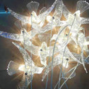 GobekUsa LED Butterfly Ceiling Lights for Romantic Wedding Decoration