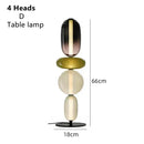 GobekUsa Glass Floor Lamp LED Table Light - Italian Design High Quality