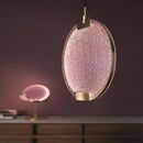GobekUsa Glass Horo LED Pendant Light - Art Deco Signal Headlight for Home, Bar, Kitchen