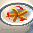 GobekUsa Kids Airplane Ceiling Lights Remote Control Dimmable LED Chandelier