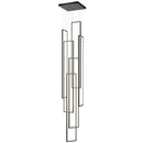 GobekUsa LED Rectangle Staircase Chandeliers Pendant Lighting Modern Living Room Decor