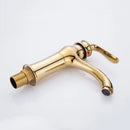 GobekUsa Gold Basin Faucet Modern Bathroom Sink Mixer Tap Single Handle Kitchen Accessories