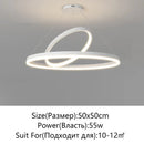 GobekUsa Irregular Ceiling Chandelier for Living Room Bedroom Study Room