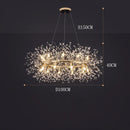 GobekUsa LED Pendant Chandeliers for Modern Living and Dining Room Decor