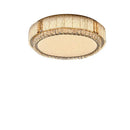 GobekUsa Crystal Glass Ceiling Lamps LED Light Fixture for Modern Living Room Decor