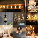 GobekUsa Dimmable Chandelier LED Bulbs E12 E14 Candelabra Flame Bent Tip 60W Equivalent