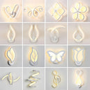 GobekUsa LED Wall Sconce Light Acrylic Lamp for Bedroom Corridor Chandelier Style