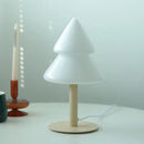 GobekUsa Christmas Tree Glass Table Lamp for Living Room & Bedroom Decor