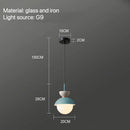 GobekUsa Glass Ball Pendant Lamp: Modern Nordic Light Fixture for Home Decor, Kitchen, Dining, Bedroom