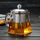GobekUsa Glass Teapot Infuser Tea Set Kettle Maker, Jug Teaware Kitchen Bar Home
