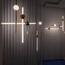 GobekUsa Glass Pendant Lights: Modern Long Hanging Lamps for Kitchen, Dining Room, and Shop