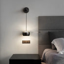GobekUsa Copper Adjustable LED Wall Lamp for Bedroom Reading