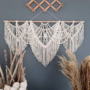 GobekUsa Large Macrame Bohemian Tapestry Wall Hanging for Boho Decor in Living Room