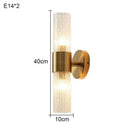 GobekUsa Crystal LED Wall Lamp for Bedroom Living Room Indoor Lighting