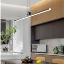 GobekUsa Dimmable LED Ceiling Chandelier: Modern Minimalist Lighting for Home and Office