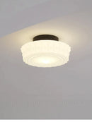 GobekUsa French Retro Shanghai Style Glass Lamp Chandelier