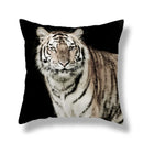 GobekUsa Brave Tiger Pattern Print Pillowcase, Super Peach Skin Cushion Cover