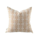 GobekUsa Geometric Jacquard Cushion Cover | Modern Light Luxury Pillowcase | Decorative Home Accent