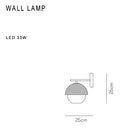 GobekUsa Black LED Floor Lamp - Modern Stylish Nordic Design for Home and Living Room