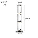 GobekUsa Heavy Glass LED Floor Lamp: Modern Nordic Light for Living Room and Bedroom