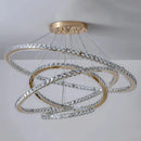GobekUsa Crystal Chandelier Stair Pendant Lamp Living Room Pendant Lights Interior Lighting