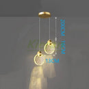 GobekUsa Elegant Crystal LED Chandelier for Bedroom Dining Room Living Room Decoration