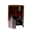 GobekUsa Amber Glass Vase: Stylish Terrarium and Room Decoration Accessory