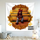 GobekUsa Kanye's West Wall Tapestry: Music Album Cover Poster for Bedroom Decoration